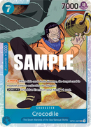 Crocodile OP01-067 V1 - Character Blu Super Rare - Near Mint - Romance Dawn - Carta One Piece Card Game