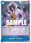 Caesar Clown OP01-069 - Character Blu Rare - Near Mint - Romance Dawn - Carta One Piece Card Game