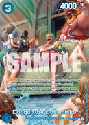 Donquixote Doflamingo OP01-073 - Character Blu Special Rare - Near Mint - 500 Years in the Future - Carta One Piece Card Game