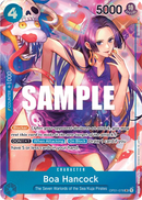 Boa Hancock OP01-078 V2 - Character Blu Alternate Art - Near Mint - Romance Dawn - Carta One Piece Card Game