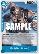 Mr.1(Daz.Bonez) OP01-083 - Character Blu Uncommon - Near Mint - Romance Dawn - Carta One Piece Card Game