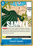 Desert Spada OP01-088 - Event Blu Uncommon - Near Mint - Romance Dawn - Carta One Piece Card Game