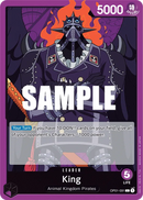 King OP01-091 V1 - Leader Viola - Near Mint - Romance Dawn - Carta One Piece Card Game