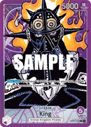 King OP01-091 V2 - Leader Viola Alternate Art - Near Mint - Romance Dawn - Carta One Piece Card Game