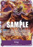 King OP01-096 V1 - Character Viola Super Rare - Near Mint - Romance Dawn - Carta One Piece Card Game