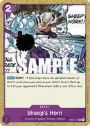 Sheep's Horn OP01-117 - Event Viola Common - Near Mint - Romance Dawn - Carta One Piece Card Game