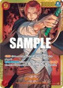 Shanks OP01-120 V1 - Character Rosso Secret Rare - Near Mint - Romance Dawn - Carta One Piece Card Game