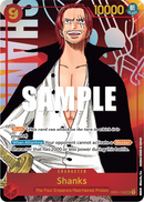 Shanks OP01-120 V2 - Character Rosso Alternate Art - Near Mint - Romance Dawn - Carta One Piece Card Game