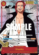 Shanks OP01-120 V3 - Character Rosso Manga Rare - Near Mint - Romance Dawn - Carta One Piece Card Game
