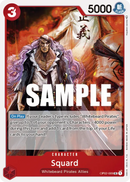Squard OP02-009 V1 - Character Rosso Uncommon - Near Mint - Paramount War - Carta One Piece Card Game
