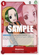 Makino OP02-015 - Character Rosso Uncommon - Near Mint - Paramount War - Carta One Piece Card Game