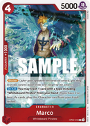 Marco OP02-018 V1 - Character Rosso Rare - Near Mint - Paramount War - Carta One Piece Card Game