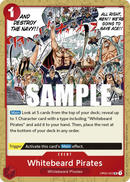 Whitebeard Pirates OP02-022 - Event Rosso Uncommon - Near Mint - Paramount War - Carta One Piece Card Game