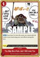 You May Be a Fool...but I Still Love You OP02-023 - Event Rosso Common - Near Mint - Paramount War - Carta One Piece Card Game