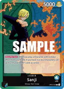 Sanji OP02-026 V1 - Leader Verde/Blu - Near Mint - Paramount War - Carta One Piece Card Game