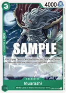 Inuarashi OP02-027 - Character Verde Uncommon - Near Mint - Paramount War - Carta One Piece Card Game