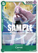 Carrot OP02-029 - Character Verde Rare - Near Mint - Paramount War - Carta One Piece Card Game