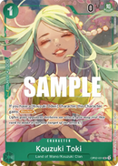 Kouzuki Toki OP02-031 V2 - Character Verde Alternate Art - Near Mint - Paramount War - Carta One Piece Card Game