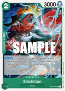 Shishilian OP02-032 - Character Verde Uncommon - Near Mint - Paramount War - Carta One Piece Card Game