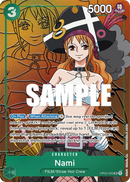 Nami OP02-036 V2 - Character Verde Alternate Art - Near Mint - Paramount War - Carta One Piece Card Game