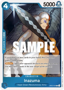 Inazuma OP02-050 - Character Blu Rare - Near Mint - Paramount War - Carta One Piece Card Game