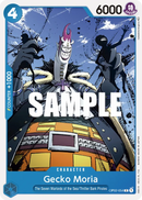 Gecko Moria OP02-054 - Character Blu Common - Near Mint - Paramount War - Carta One Piece Card Game