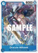 Dracule Mihawk OP02-055 - Character Blu Common - Near Mint - Paramount War - Carta One Piece Card Game