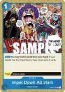 Impel Down All Stars OP02-066 - Event Blu Common - Near Mint - Paramount War - Carta One Piece Card Game