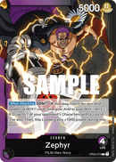 Zephyr OP02-072 V1 - Leader Viola/Nero - Near Mint - Paramount War - Carta One Piece Card Game