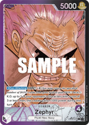 Zephyr OP02-072 V2 - Leader Viola/Nero Alternate Art - Near Mint - Paramount War - Carta One Piece Card Game