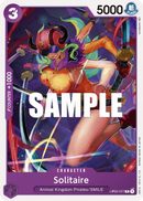 Solitaire OP02-077 - Character Viola Common - Near Mint - Paramount War - Carta One Piece Card Game
