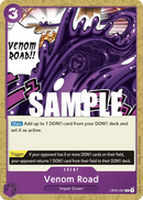 Venom Road OP02-091 - Event Viola Common - Near Mint - Paramount War - Carta One Piece Card Game