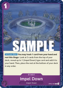 Impel Down OP02-092 - Stage Viola Common - Near Mint - Paramount War - Carta One Piece Card Game