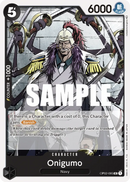 Onigumo OP02-095 - Character Nero Uncommon - Near Mint - Paramount War - Carta One Piece Card Game