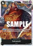 Sakazuki OP02-099 V1 - Character Nero Super Rare - Near Mint - Paramount War - Carta One Piece Card Game