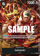 Sakazuki OP02-099 V2 - Character Nero Alternate Art - Near Mint - Paramount War - Carta One Piece Card Game