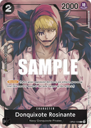 Donquixote Rosinante OP02-108 V2 - Character Nero Alternate Art - Near Mint - Paramount War - Carta One Piece Card Game