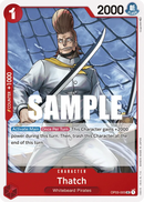 Thatch OP03-005 - Character Rosso Uncommon - Near Mint - Pillars of Strenght - Carta One Piece Card Game