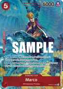 Marco OP03-013 V2 - Character Rosso Alternate Art - Near Mint - Pillars of Strenght - Carta One Piece Card Game