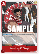 Monkey.D.Garp OP03-014 - Character Rosso Uncommon - Near Mint - Pillars of Strenght - Carta One Piece Card Game