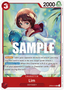 Lim OP03-015 - Character Rosso Uncommon - Near Mint - Pillars of Strenght - Carta One Piece Card Game