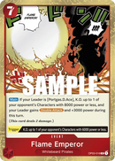 Flame Emperor OP03-016 - Event Rosso Rare - Near Mint - Pillars of Strenght - Carta One Piece Card Game