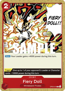 Fiery Doll OP03-019 - Event Rosso Common - Near Mint - Pillars of Strenght - Carta One Piece Card Game