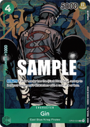Gin OP03-024 V2 - Character Verde Alternate Art - Near Mint - Pillars of Strenght - Carta One Piece Card Game