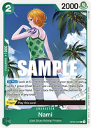 Nami OP03-030 - Character Verde Rare - Near Mint - Pillars of Strenght - Carta One Piece Card Game