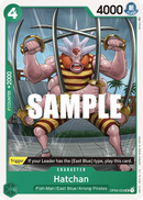 Hatchan OP03-033 - Character Verde Uncommon - Near Mint - Pillars of Strenght - Carta One Piece Card Game