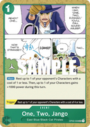 One, Two, Jango OP03-039 - Event Verde Uncommon - Near Mint - Pillars of Strenght - Carta One Piece Card Game