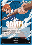 Nami OP03-040 V1 - Leader Blu - Near Mint - Pillars of Strenght - Carta One Piece Card Game