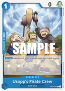 Usopp's Pirate Crew OP03-042 - Character Blu Common - Near Mint - Pillars of Strenght - Carta One Piece Card Game