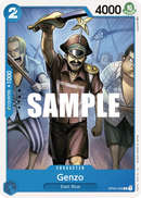 Genzo OP03-046 - Character Blu Common - Near Mint - Pillars of Strenght - Carta One Piece Card Game